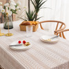 High Quality Washable Wrinkle Free Lace Tablecloth with Tassel 