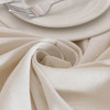 54"x 80" White Thicken Natural Simple 100% Cotton and Linen  Rectangle Tablecloth 