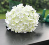 Hydrangea Bouquet with Glass Vase for Home Wedding Decoration