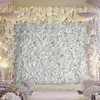 12 Pack 33 Sq ft. UV Protected 3D Silk Hydrangea Flower Wall Mat Panel(White)