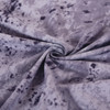 Purple Grey Elegant Polyester and Spandex Stretch Washable Box Cushion Loveseat Slipcover
