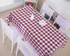 54"x 72" Wine Red Polyester Rectangle Tablecloth