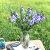 Blue Lavender Mixed Flower  Arrangement  in Decoration Vase