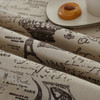 54"x 80" Eiffel Tower Pattern Rectangle Cotton and Linen Tablecloth Decorative