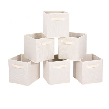 Storage Bins Fabric Box (Set of 6)