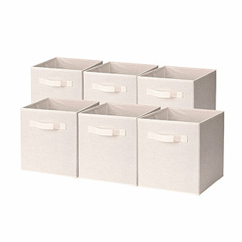 Storage Bins Fabric Box (Set of 6)