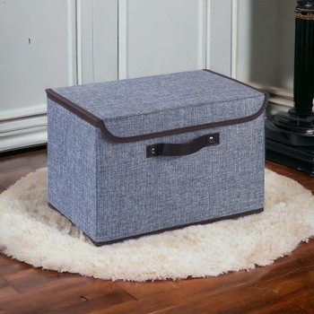  Storage Bins with Lids, Fabric Storage Boxes for Clothing, Closet Organizers