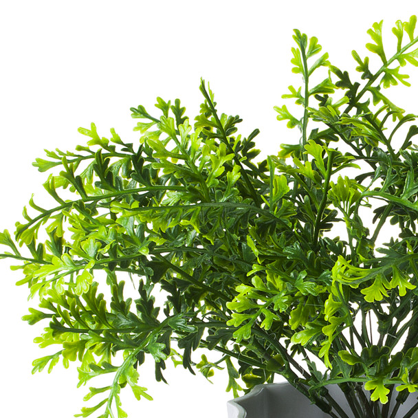  Artificial  Greenery in White Pot-6221