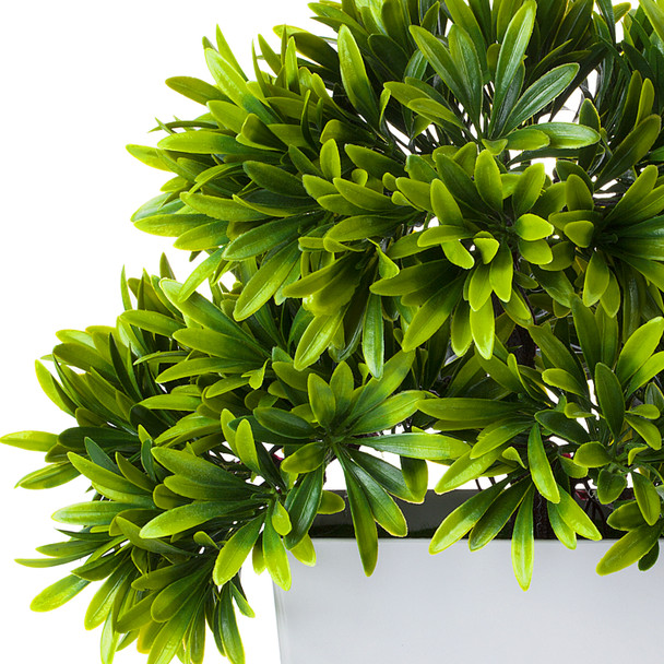 Artificial Tree in White Planter-6261 Artificial Tree in White Planter-6261