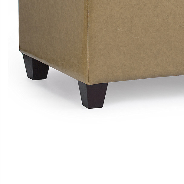 Finley 42 Inches Large Modern Elegant Leather Rectangle Storage Ottoman (Brown) Finley 42 Inches Large Modern Elegant Leather Rectangle Storage Ottoman (Brown)