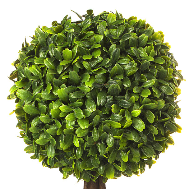 12 inch Artificial Boxwood Single Ball Round Topiary in Pot 12 inch Artificial Boxwood Single Ball Round Topiary in Pot