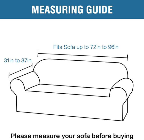 Ultra Soft Thick Stretch Velvet Fabric Sofa Slipcover for 3 Cushion Couch Covers (Taupe) Ultra Soft Thick Stretch Velvet Fabric Sofa Slipcover for 3 Cushion Couch Covers (Taupe)