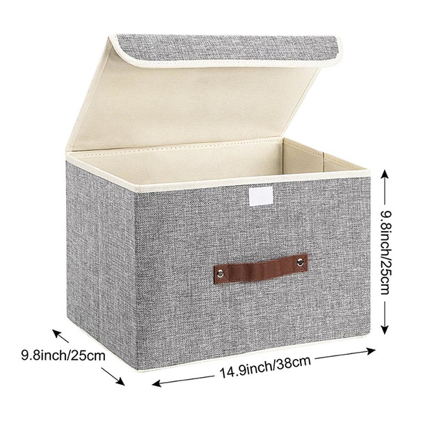 Fabric Storage Bins  (Set of 2)
