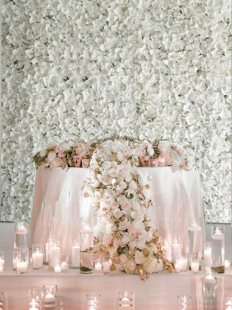 12 Pack 33 Sq ft. UV Protected 3D Silk Hydrangea Flower Wall Mat Panel(White) 12 Pack 33 Sq ft. UV Protected 3D Silk Hydrangea Flower Wall Mat Panel(White)
