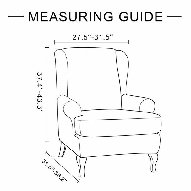 Wine Red Stretch Jacquard Spandex Fabric T-Cushion Wingback Slipcover Wine Red Stretch Jacquard Spandex Fabric T-Cushion Wingback Slipcover
