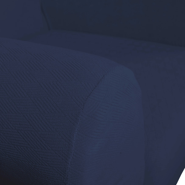 Dark Blue Ultra Soft Stretch Fabric Sofa Slipcovers Removable Anti-Dirty Fitted Furniture Protector Dark Blue Ultra Soft Stretch Fabric Sofa Slipcovers Removable Anti-Dirty Fitted Furniture Protector