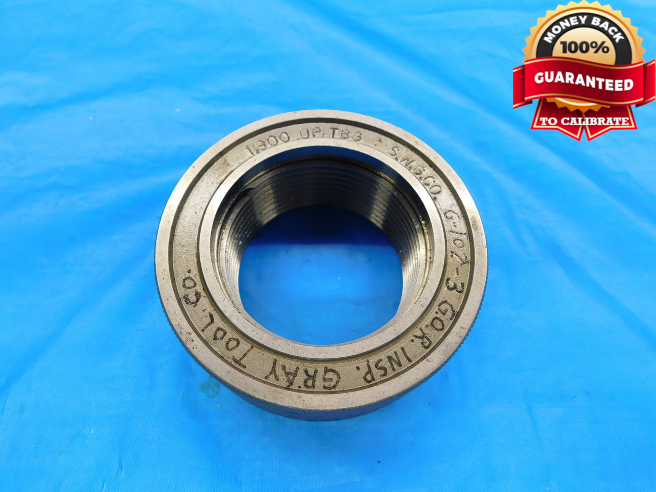 1.900 10 UP TBG LINE API Thread Ring Gage | DW19546BX2 | M & J Tooling LLC