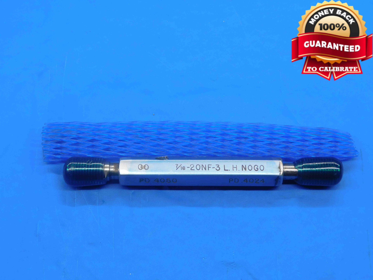 7/16 20 NF 3 LEFT HAND SET Thread Plug Gage | DW27721RD | M & J Tooling LLC
