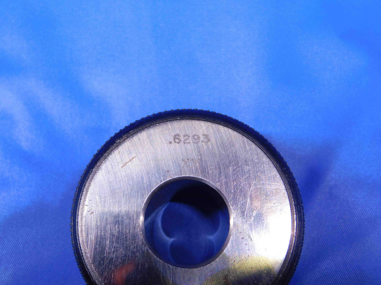 .6293 CLASS XX MASTER PLAIN BORE RING GAGE .6250 +.0043 OVERSIZE 5/8 16 ...
