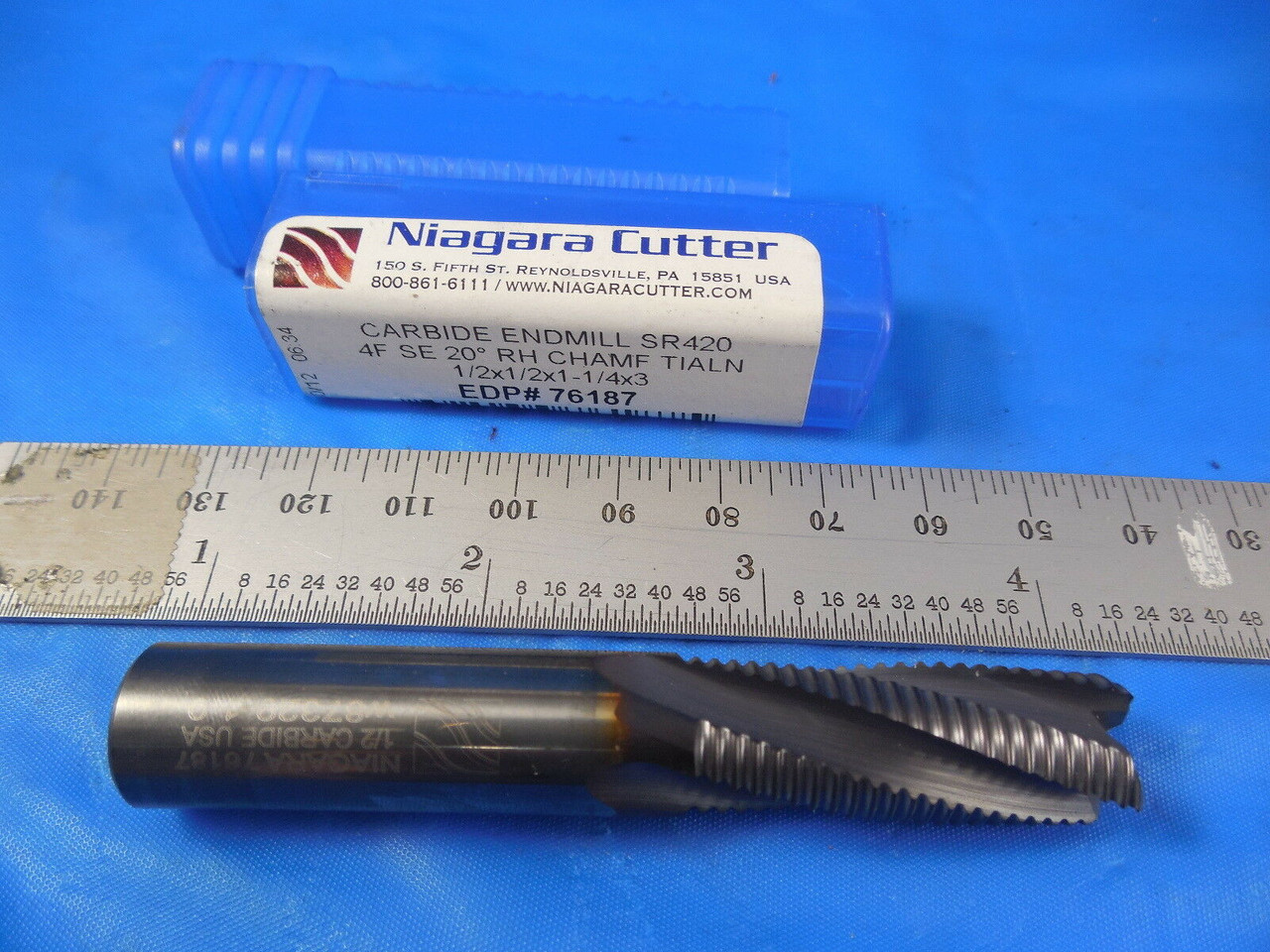 0.5000 in End Mill TiAlN Milling Dia.