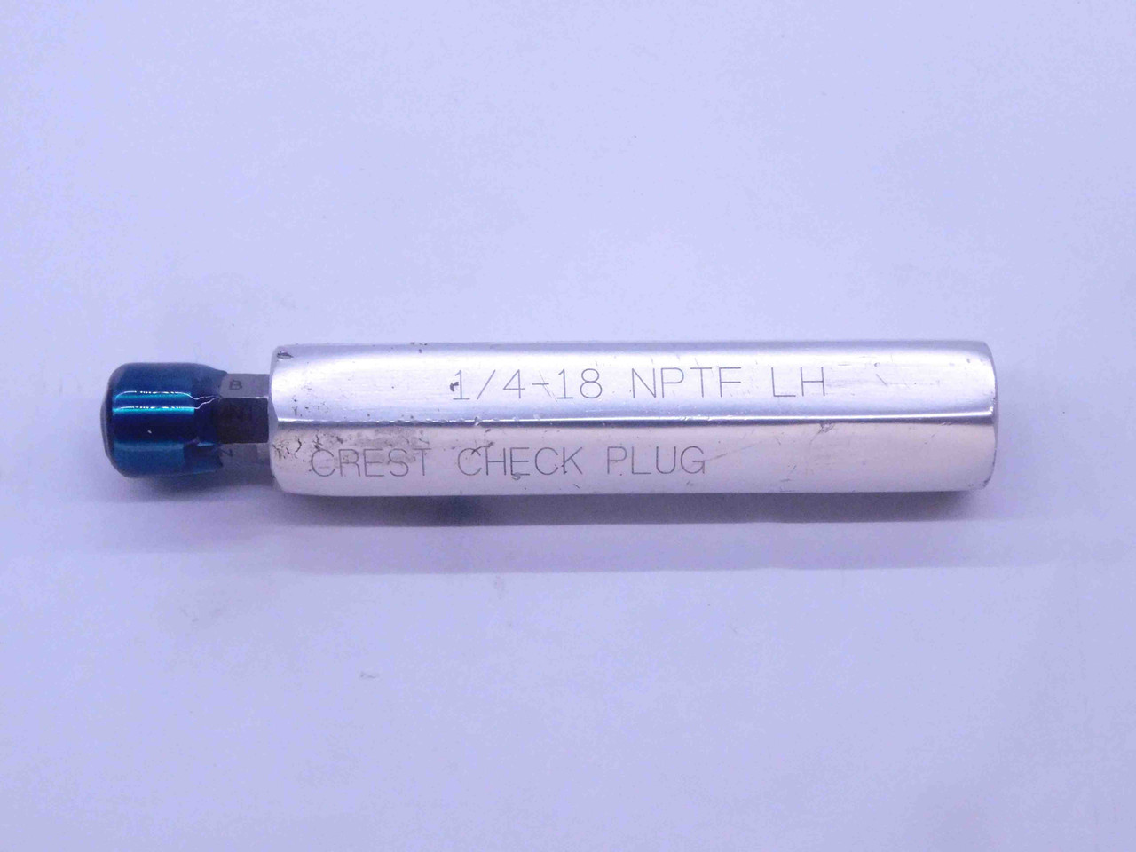 1/4 18 NPTF 6 STEP LEFT HAND PIPE THREAD PLUG GAGE .25 .250 .2500 L.H ...