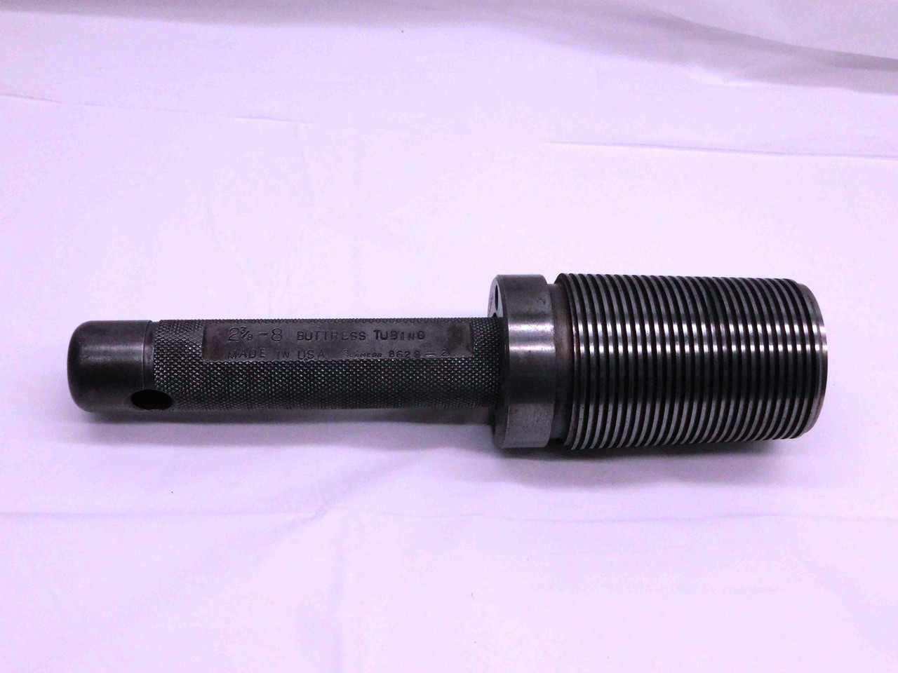 2 3/8 8 BUTTRESS TUBING API PIPE THREAD PLUG GAGE 2.375 2.3750 IMPROVED ...