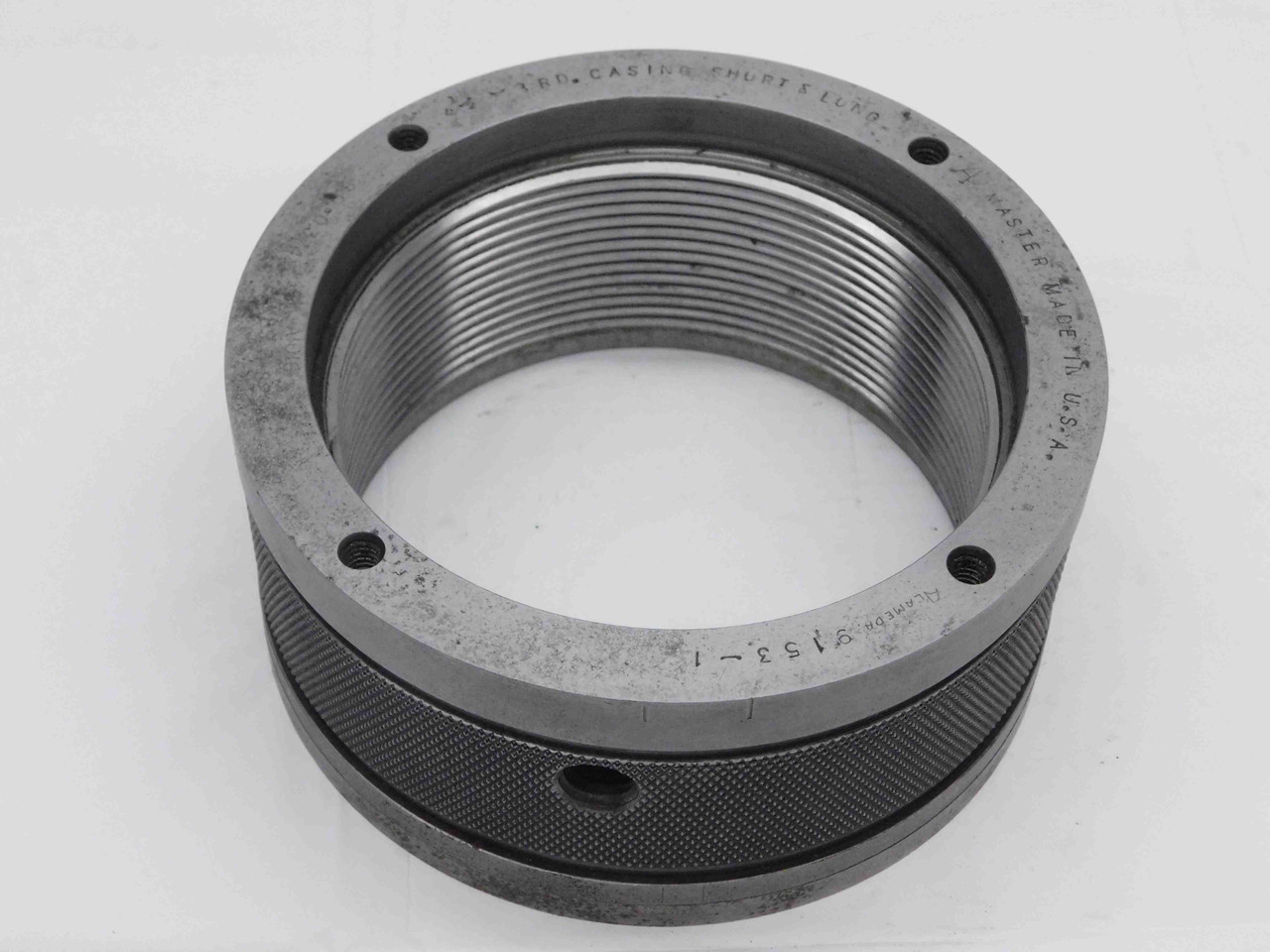 4 1/2 8 RD CSG API 5B PIPE THREAD RING GAGE 4.5 4.50 RND ROUND CASING ...