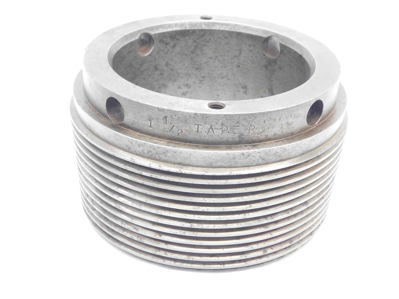 HACO 4 TPI 1 1/2" TAPER TPF API PIPE THREAD PLUG GAGE SHOULDERED ...
