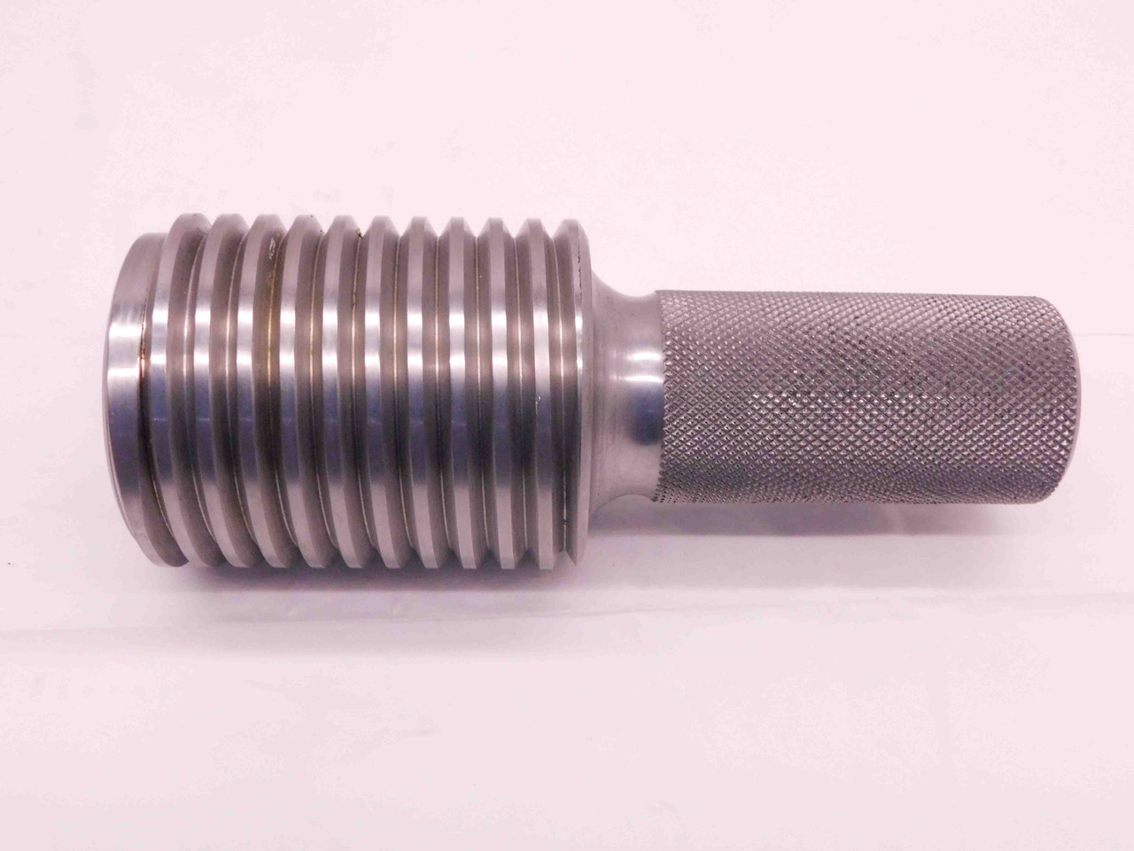SHOP MADE 2 3/8 4 PAC STRAIGHT API THREAD PLUG GAGE 2.375 2 3/8
