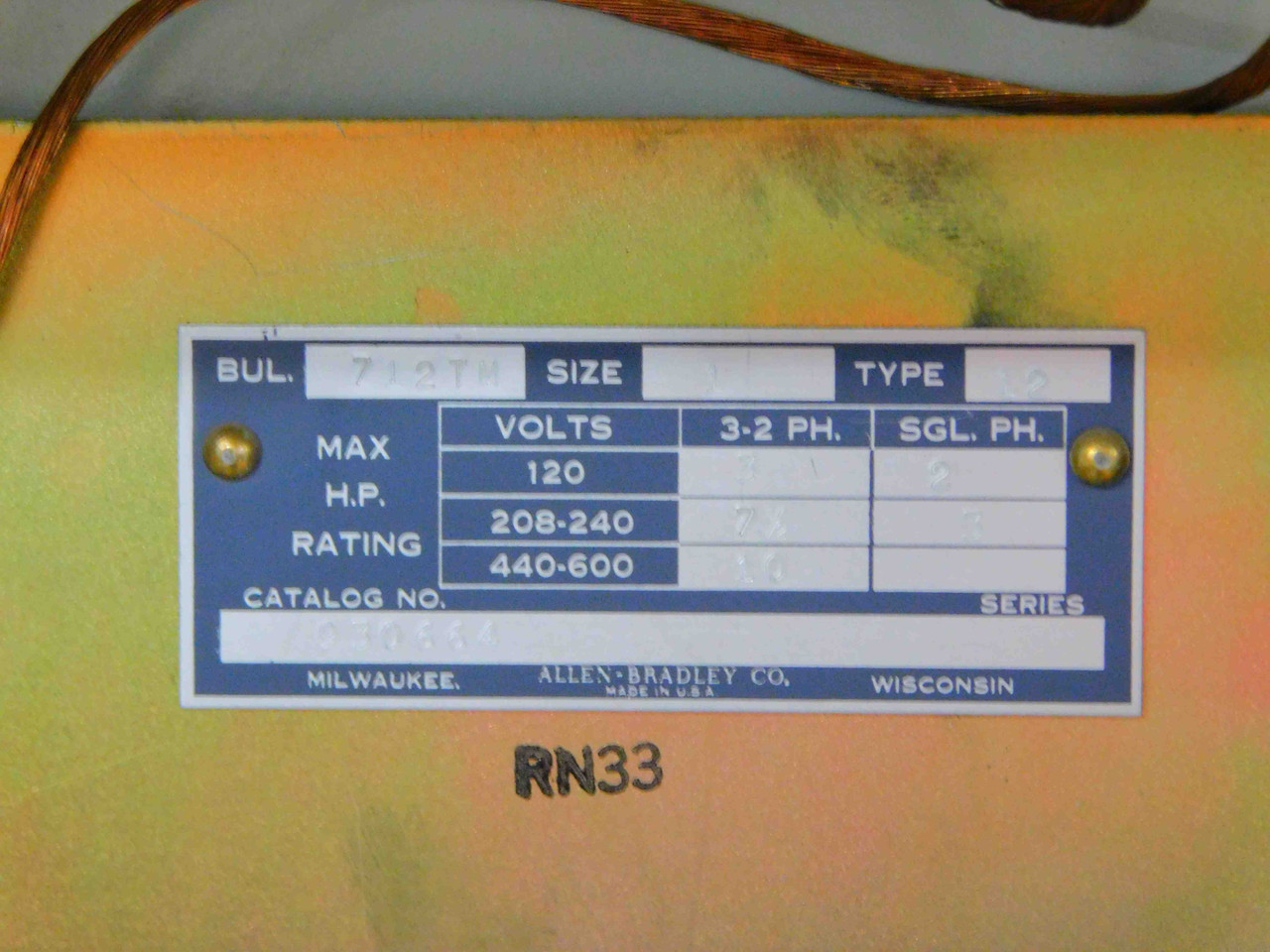 OLIVER INSTRUMENT CO. MODEL 600 5/16 TO 3