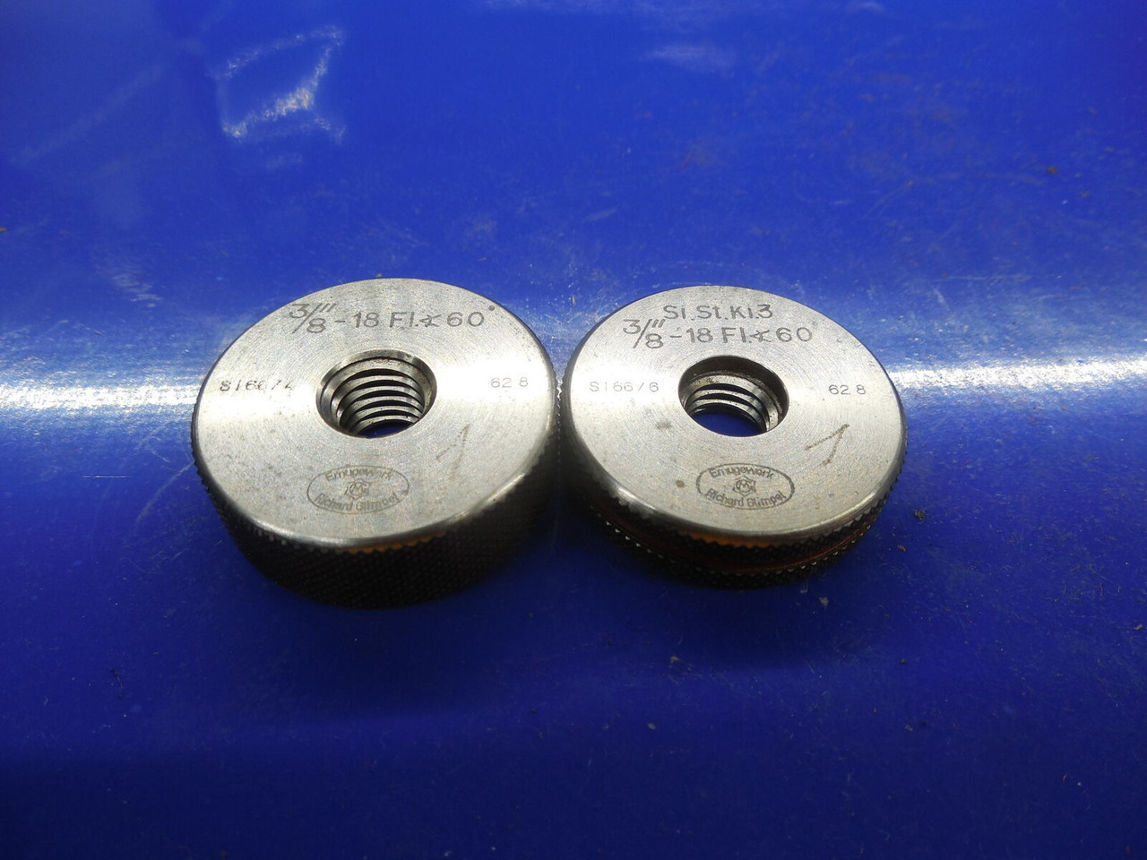 BUDGET 3/8 18 60 DEGREE SOLID Thread Ring Gage | CH1825BU | M & J ...