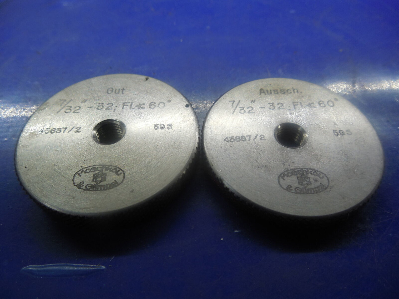 7/32 32 SOLID Thread Ring Gage | DT0289BU | M & J Tooling LLC