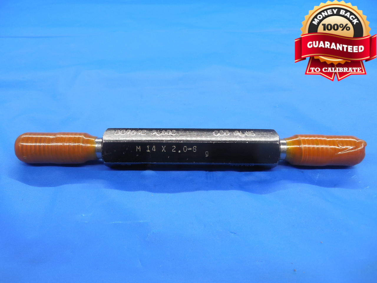 M14 X 2 6g BEFORE PLATE SET Thread Plug Gage DW0583FC M & J Tooling LLC