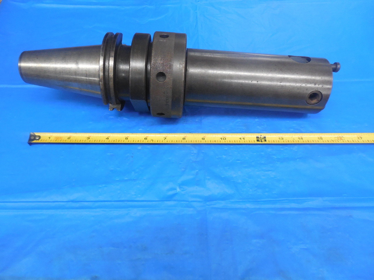 ERICKSON CAT50 TG200 COLLET CHUCK TOOL HOLDER & 2.900 DIA BORING HEAD