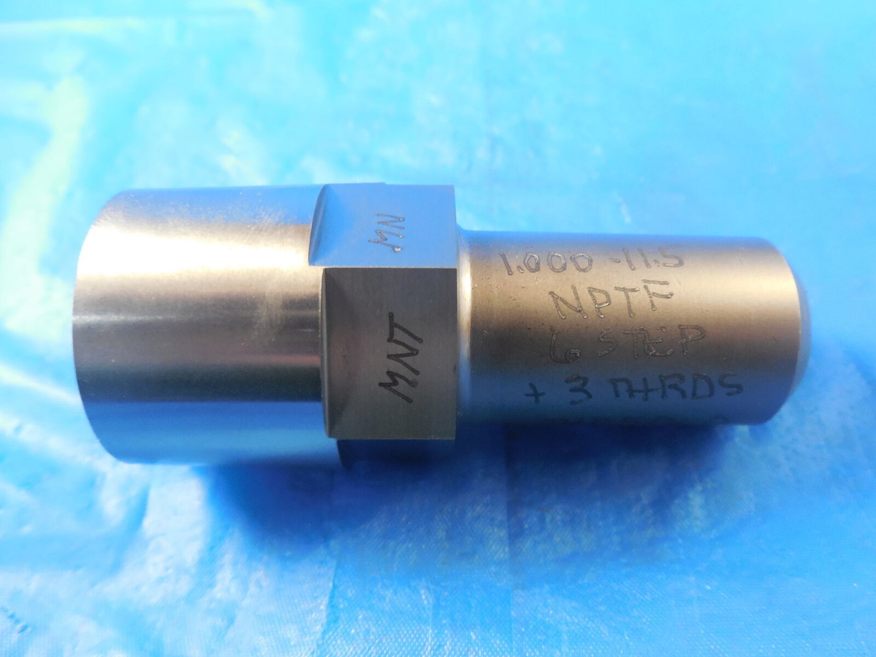 1" 11 1/2 NPTF 6 STEP PIPE THREAD PLUG GAGE 1.0 N.P.T.F. 1.00011.5