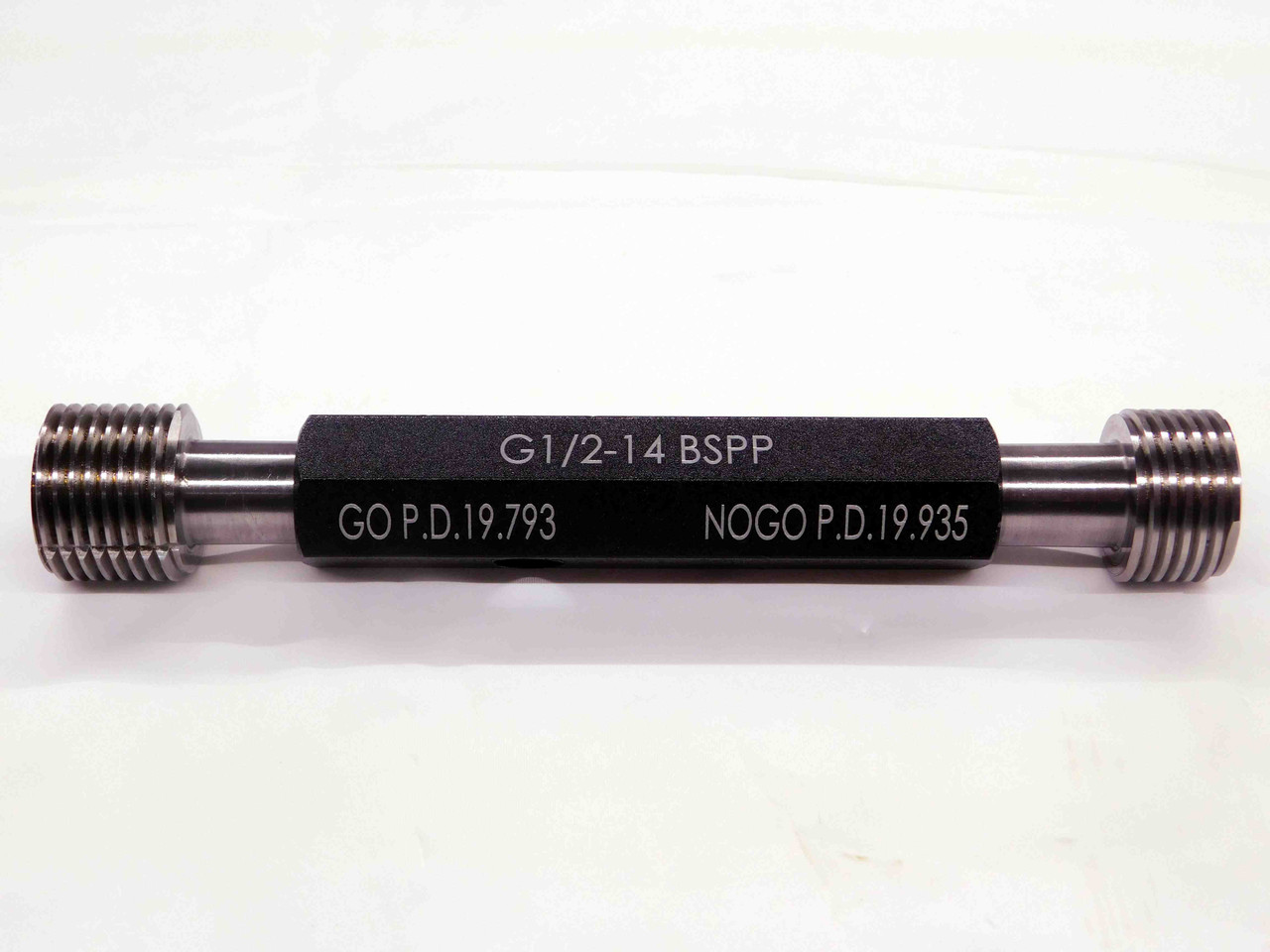 G 1/2 14 BSPP Thread Plug Gage | DW7453MJ | M & J Tooling LLC