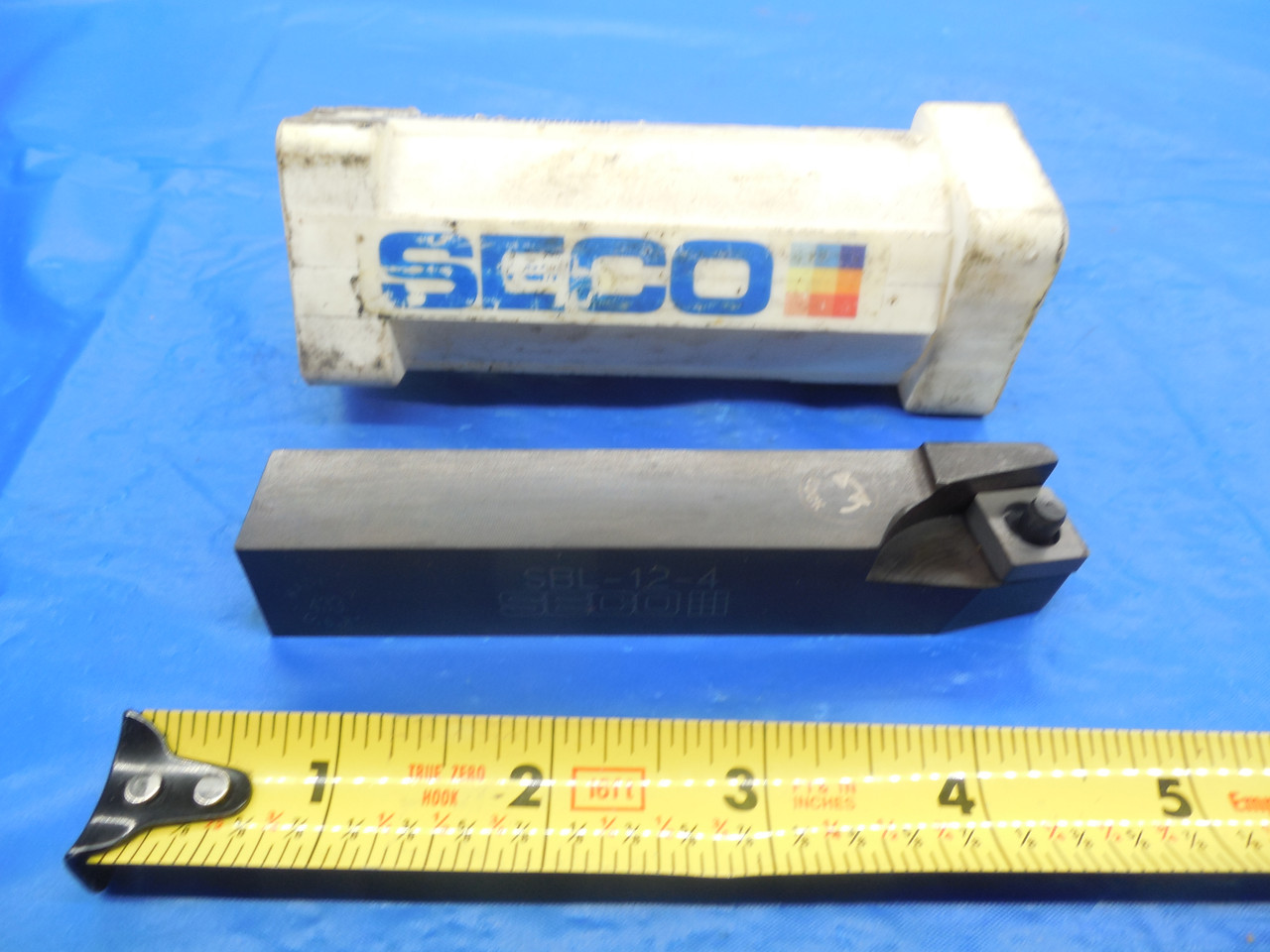 SECO SBL-12-4 LATHE TURNING TOOL HOLDER 0.75 SQUARE SHANK 4.5 OAL - M & J  Tooling LLC