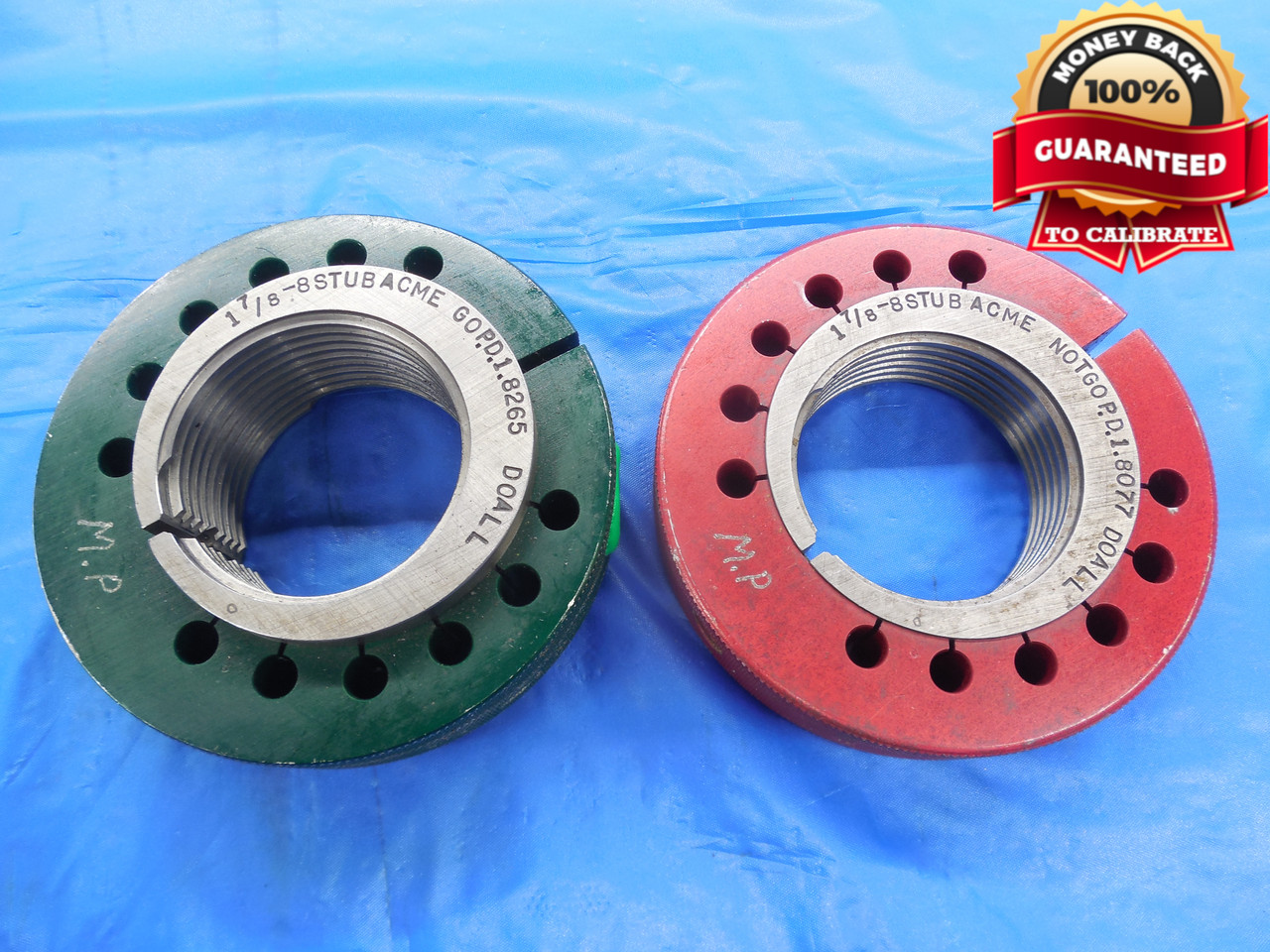 1 7/8 8 STUB ACME Thread Ring Gage | DW9851BHTX | M & J Tooling LLC