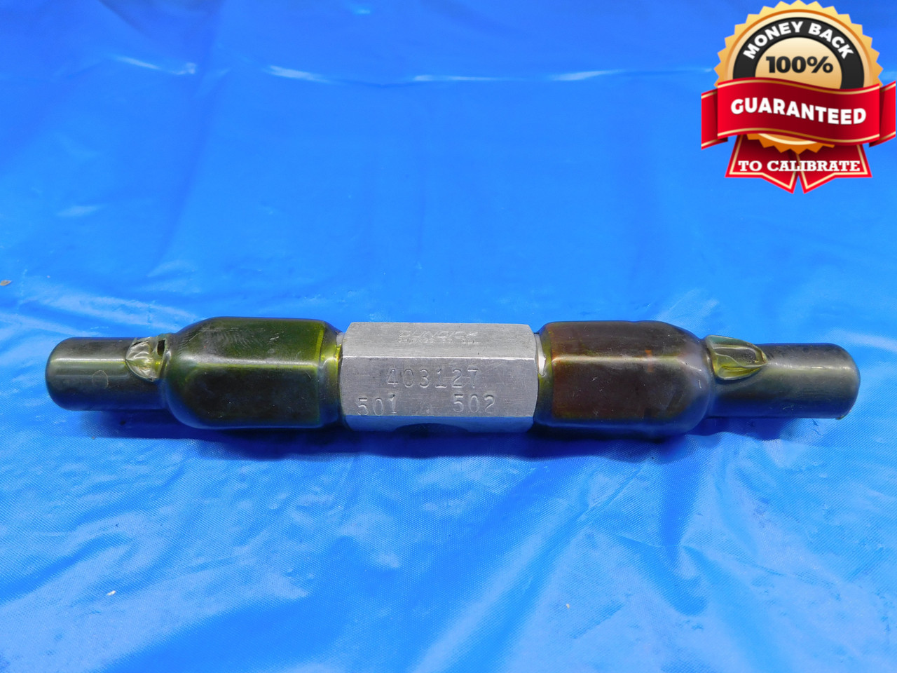 .501 & .502 PIN PLUG GAGE GO NO GO .5000 +.0010 1/2 12.751 mm .5010 ...