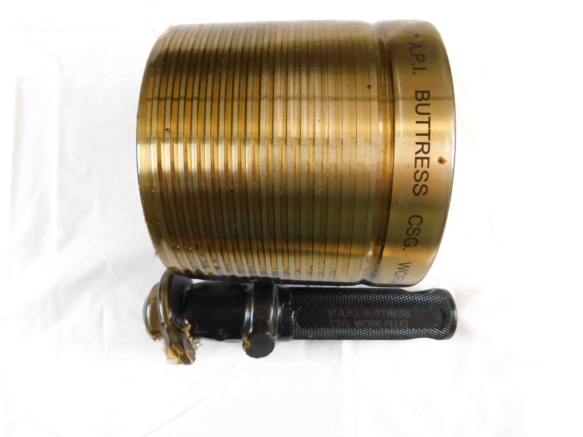 NEW 5" 5 BUTTRESS CASING API 5B PIPE THREAD PLUG GAGE 5.0 5.00 BCSG ...
