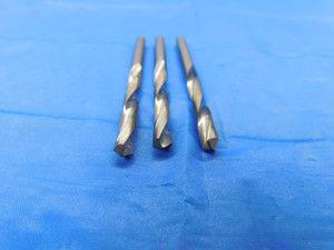 3PCS TSC 0.191 O.D. CARBIDE TWIST DRILL BIT D33W 2 5/8 LOC 2 3/4 OAL .191 #11 - AS2094BP2