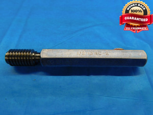 1/2 13 NC 2 BEFORE PLATE THREAD PLUG GAGE .5 GO ONLY P.D. = .4515 UNC-2 2B OR 3B - DW18374LVR