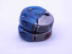 10 24 UNC 2A THREAD RING GAGES #10 .190 .1900 GO NO GO P.D.'S = .1619 & .1586 - DW2298BU