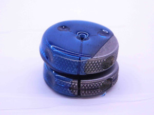 10 24 NC 2A THREAD RING GAGES #10 .190 GO NO GO P.D.'S = .1619 & .1586 UNC-2A - DW2298BU