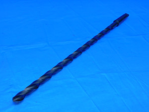 DORMER 17/32 O.D. HSS TWIST DRILL BIT MORSE TAPER #2 SHANK 14" LOC .5312 MT2 - AR9974BP2