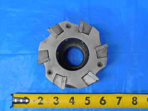 4" O.D. FACE MILL 1 1/4 PILOT 1/2 KEY HOLDS 6 SQUARE INSERTS 4.0 MILILNG - MB10078BP2