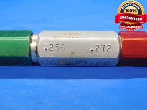 .2560 & .2720 PIN PLUG GAGE GO NO GO .2500 +.0060 OVERSIZE 1/4 7 mm .256 .272 - CK0004BB2
