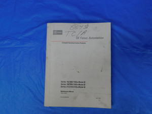 MAINTENANCE MANUAL VOL. 2 OF 2 SERIES 16i/160i/160iS-MODEL B 18i/180i/180iS - MB10191RDT