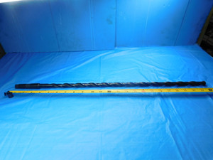 37/64 O.D. HSS EXTRA LENGTH DRILL BIT MORSE TAPER #2 SHANK .5781 MT2 USA MADE - AS2223BT2