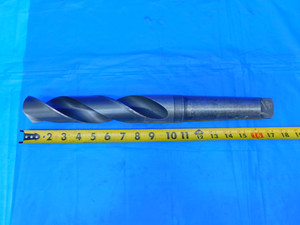 MORSE 1 7/8 O.D. HSS TWIST DRILL BIT MORSE TAPER #5 SHANK 9" LOC 1.875 MT5 USA - AR10188BW2